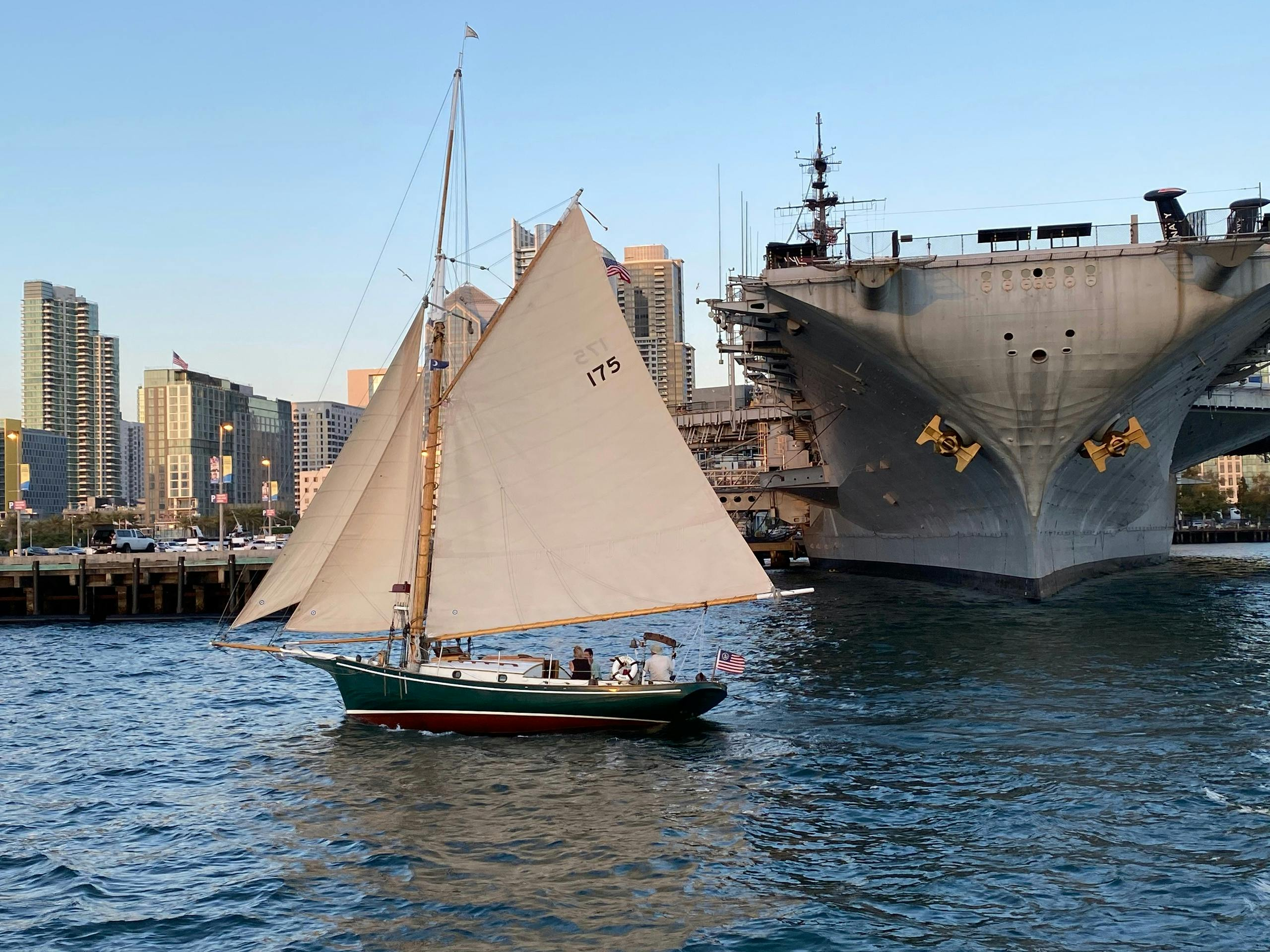 San Diego Bay: Sunset Sail on a Classic Yacht - Photo 1 of 8